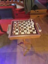 Table D'Echec Gueridon Trés Bon état