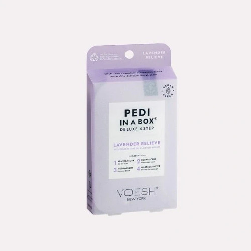 Voesh pedi box lavender - pedi, a