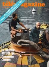 Télé Magazine n° 760 - Le commandant Cousteau (Mai 1970)