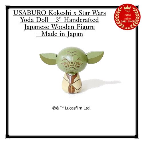 Poupée yoda usaburo kokeshi - poupée,
