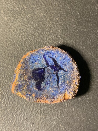 Azurite chessylite veine - azurite,