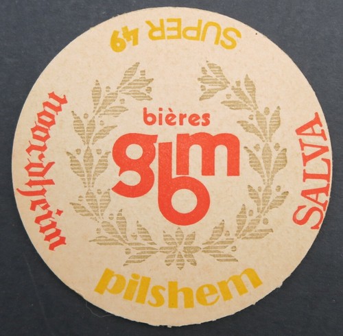 Sous bock bière gbm - biÈre, salva
