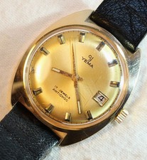 Montre homme mécanique YEMA 307378 dateur- France Ebauche 140-1 BER25MON002
