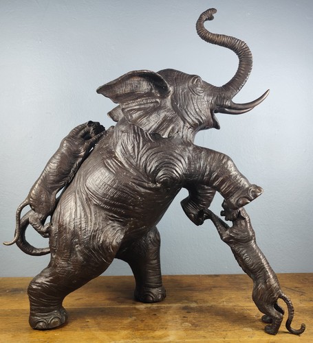 Sculpture bronze signée - sculpture, en