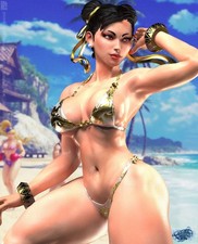 Figurine en résine Chun-Li -