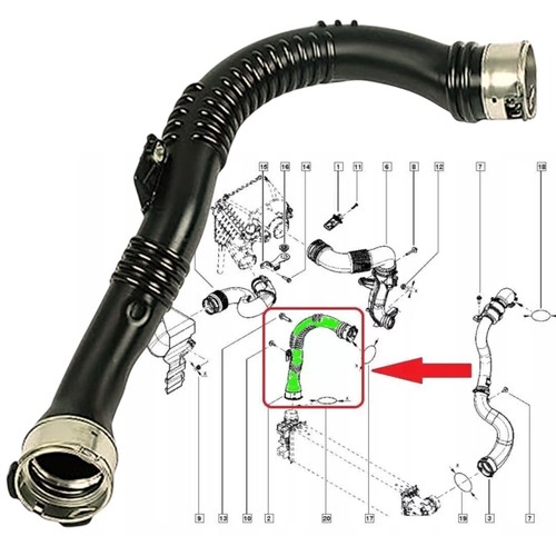 Durite turbo - , de