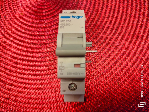 Hager mz203 bobine courant - hager,