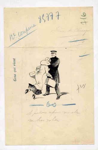 Giffey dessin original - , "
