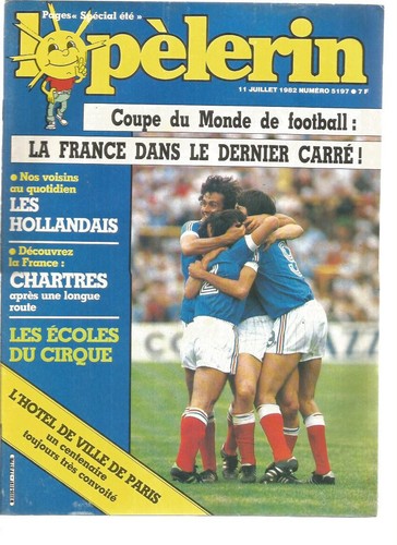 Pelerin 5197 mundial 82 - le,