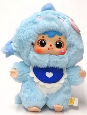 Insigne peluche bleu Shark-kun