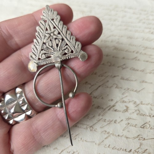 Fibule argent bijou berbère - argent,