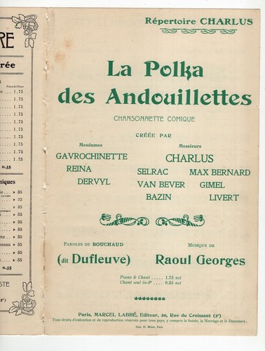 Humour charlus gavrochinette - humour,