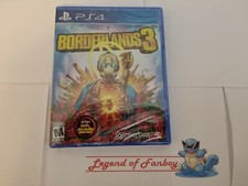 Borderlands 3 - ps4 Playstation 4 * New Sealed Game * Foil Cover Art + Gold Skin