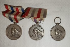 Trois Médailles SNCF 1947, 1949, 1951