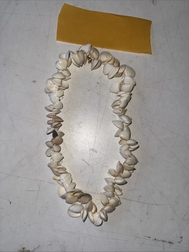 Collier coquillages vintage - collier,
