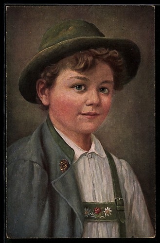 Carte postale artiste theo - carte,
