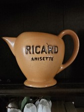 RICARD ANISETTE pichet En Grès   - Vintage  1 Litre - MADE IN FRANCE