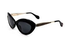 Lunettes de Soleil Blumarine SBM752S 0700 NERO LUCIDO 53/21/140 Femme