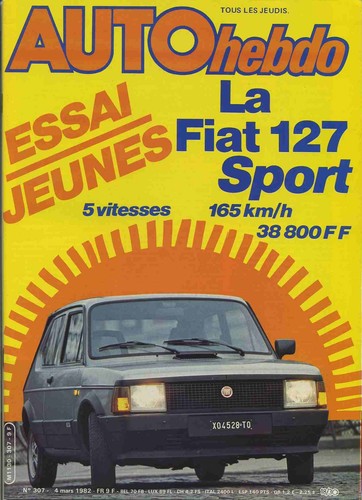 Auto hebdo 307 - du, mars