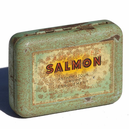Boîte fer pastilles salmon - en,