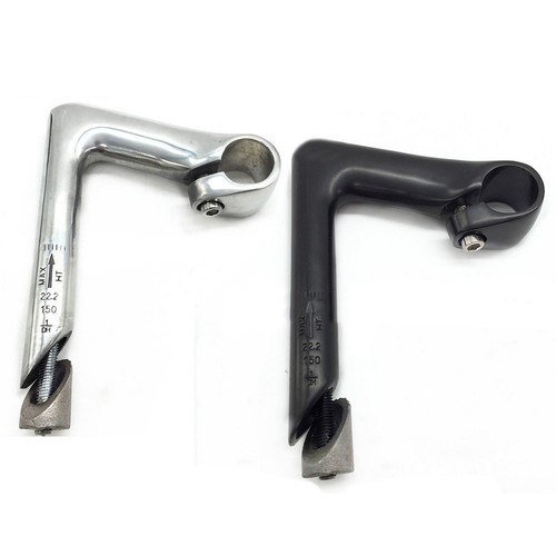 Tige vélo noir argent - tige,