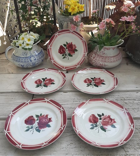 Assiettes desserts - 5,