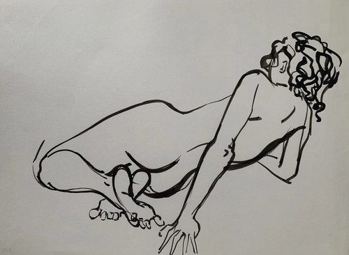 Très beau dessin féminin - beau,