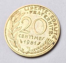 Pièce de monnaie 20 centimes