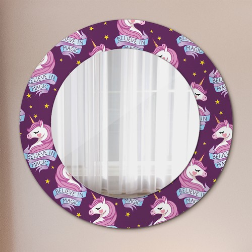 Rond miroir décoratif avec - rond,