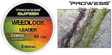 Lead core weedlook Leader kaki Prowess Elitech 45lbs 5m