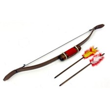 Arc médiéval en bois rouge +