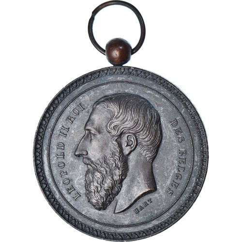 Belgique médaille léopold - médaille,,
