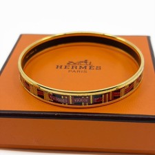 Bracelet hermes émail - Émail, gold