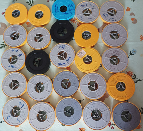 Lot bobines films - 25,