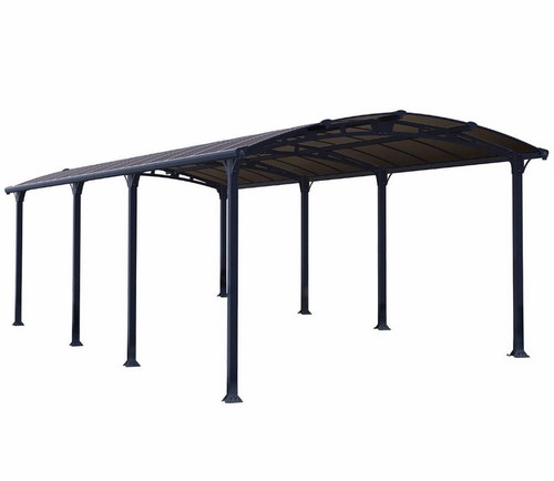 Palram carport gris - palram, 30.8m²