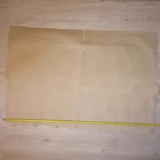 Suédine tissu Alcantara beige crème environ 120 x 80 cm