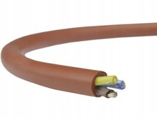 Câble en silicone pour sauna EBROM SB-122 3x1,5 mm² 3 m