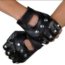 Hommes Gants Clou Rivet Punk
