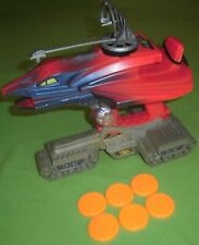 MOTU Blaster Hawk + 6 Disques [Mattel Mexico 1985] Original He-Man Musclor *JRF