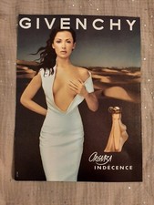 Publicité papier Parfum. Perfume Ad Givenchy Organza Indecence de 2000