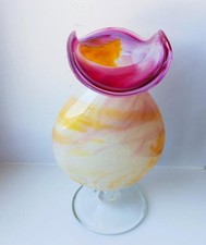 Vase en verre soufflé 