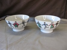 2 bols porcelaine Limoges