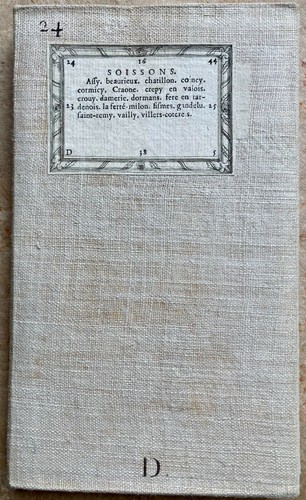 Carte cassini soissons - carte,