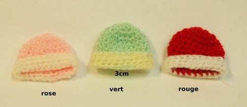 Bonnet bébé miniature habits - bonnet, miniature,habits
