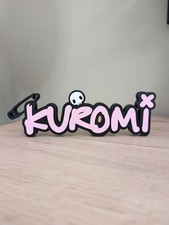 Logo 3D KUROMI Sanrio -