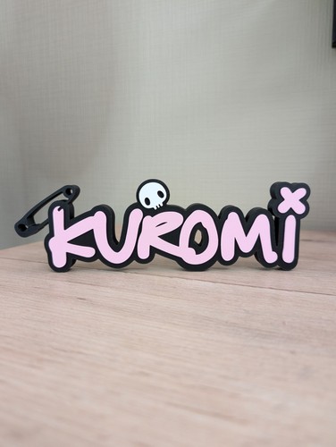 Logo kuromi sanrio - 3d,