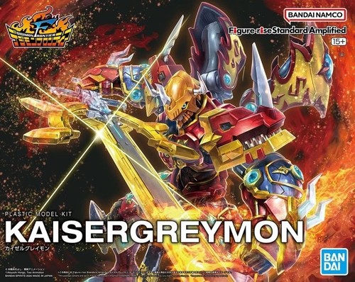 Kaisergreymon digimon figurine - digimon,