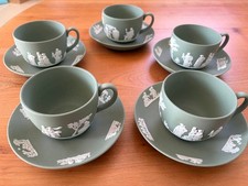 Lot de 5 soucoupes Wedgwood