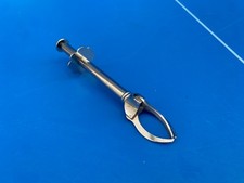 ANCIENNE BEL PINCE A SUCRE OU A GLACONS EN METAL CRABE N°22