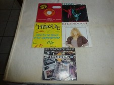 5 DISQUES 45 TOURS ROCK